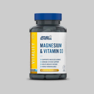 Applied Nutrition Magnez i Witamina D3 – 60 kapsułek
