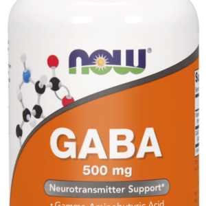 NOW FOODS GABA 500mg 100 kaps.