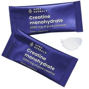 AURA HERBALS Kreatyna monohydrat saszetki 30 x 3,41g