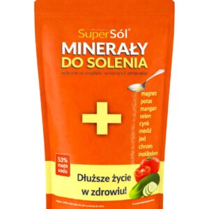 SUPERSÓL Minerały do solenia 500g 53% mniej sodu