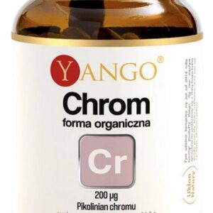 YANGO Chrom forma organiczna 200mcg, 90 kaps.