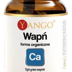 YANGO Wapń (cytrynian wapnia 500mg) 90 kaps.