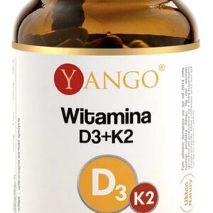 YANGO Witamina D3 2000 IU + K2 100mcg – 90 kaps.
