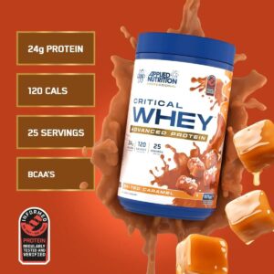 Applied Nutrition Critical Whey (odżywka białkowa) solony karmel – 825g (Kopia)