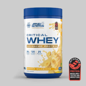 Applied Nutrition Critical Whey (odżywka białkowa) – shake bananowy 825g